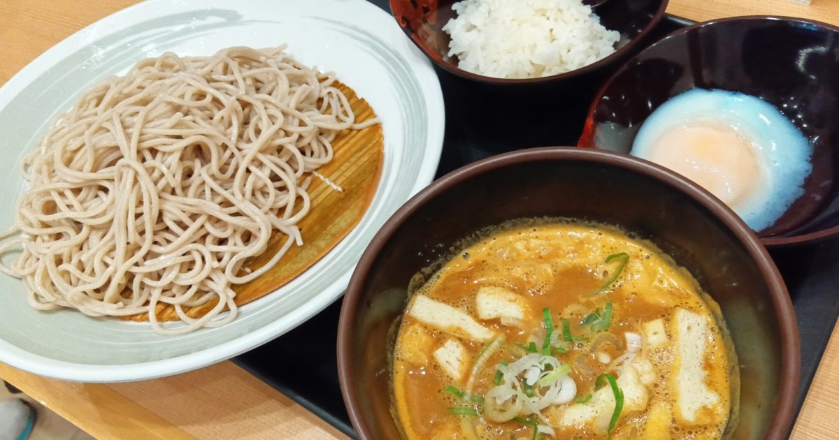 【立ち食いそば放浪記355】しぶそば最強のそばは「カレーつけ麺」説 / 記録的猛暑でも喉をスルスル通る味
