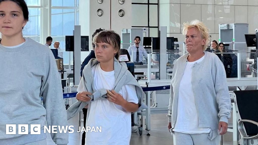 イスラエル、トゥーンベリ氏ら活動家170人を国外追放 拘束中に不当な扱い受けたと主張