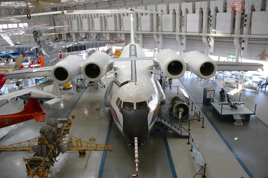 初飛行から40年「日本初の純国産4発ジェット機」が“重要遺産”へ！ 唯一の現存機が岐阜に