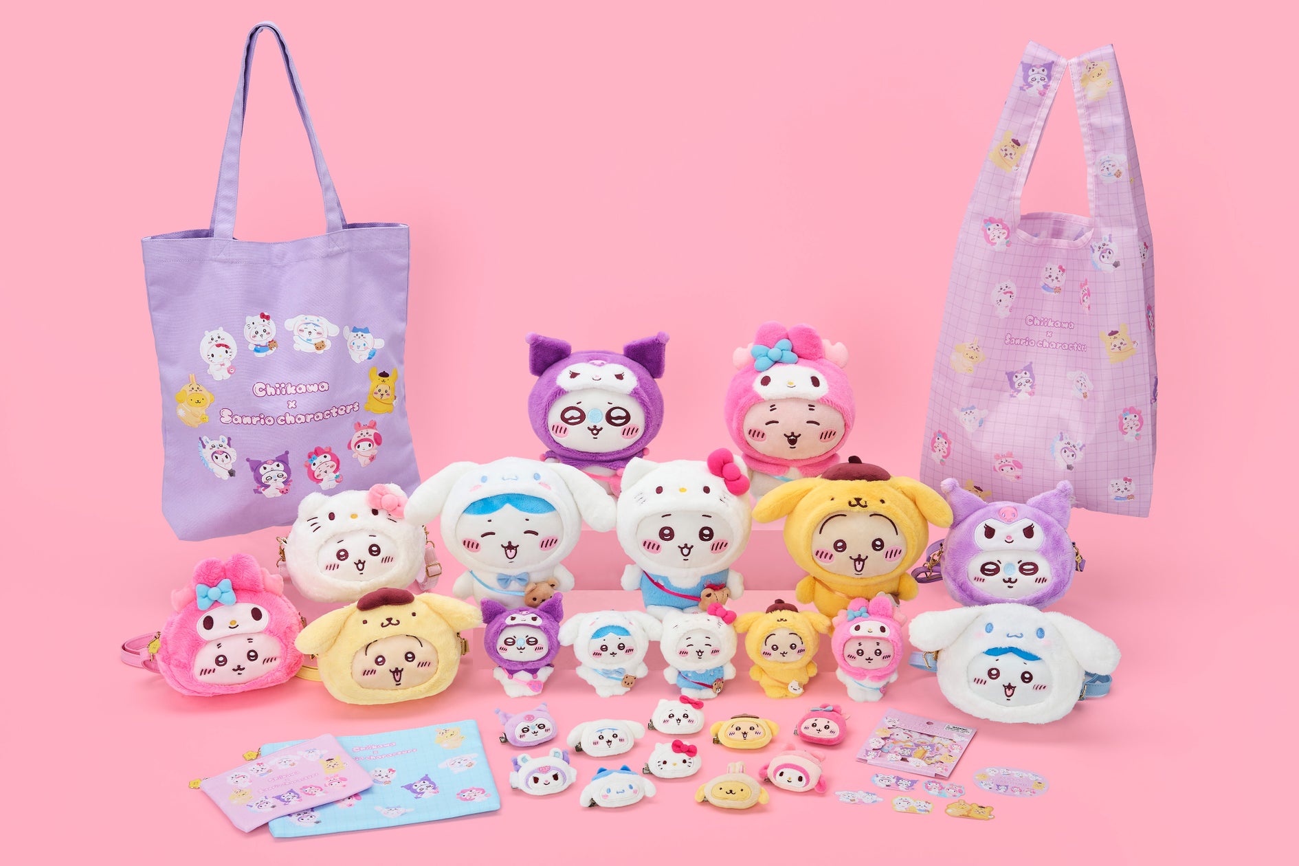 新商品「ちいかわ×サンリオキャラクターズ」をサンリオにて6 月13 日（金）発売