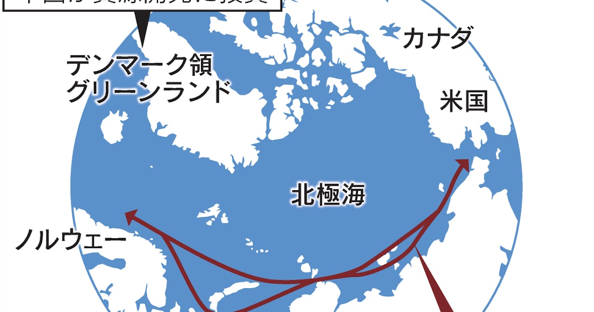 北極海情報、中ロ独占懸念に対処 研究船をグリーンランドに派遣へ