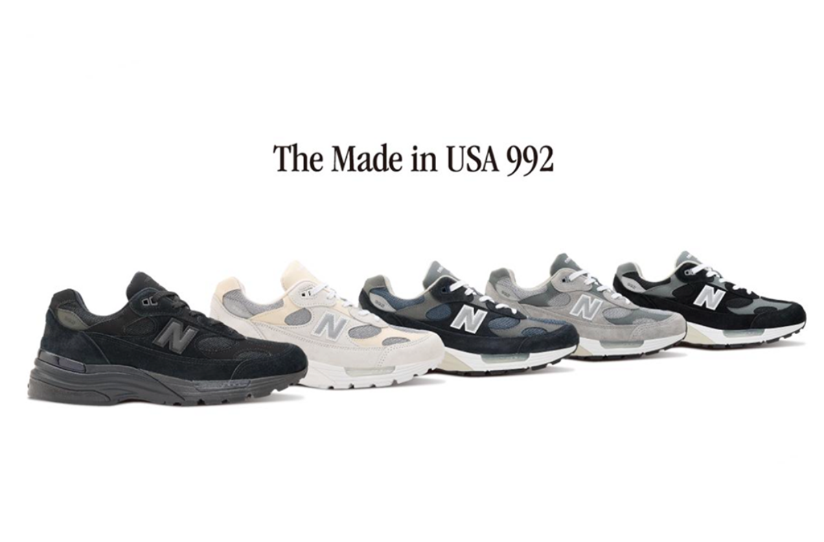 3/14・3/21・3/28発売｜New Balance 992 5colors｜抽選/販売/定価情報