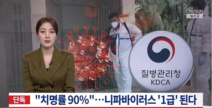 韓国防疫当局、「致死率90％」ニパウイルス感染症を第1級感染症に指定【独自】