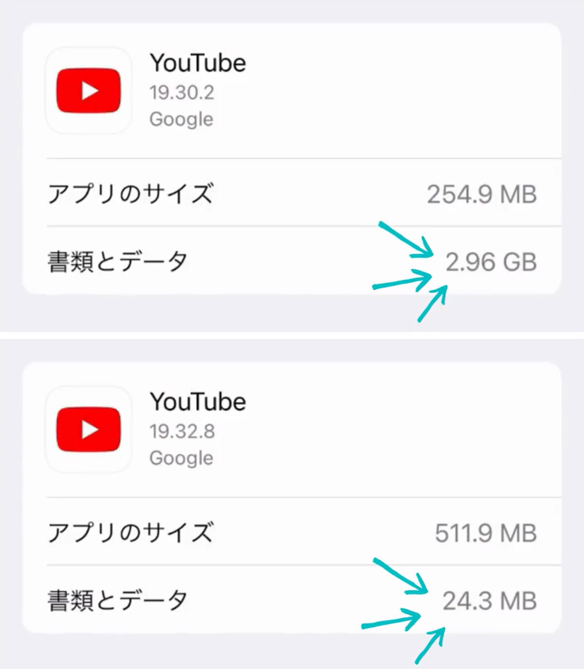 iPhoneが重い…それ、“YouTubeの書類とデータ”が原因かも？（スマホライフPLUS）