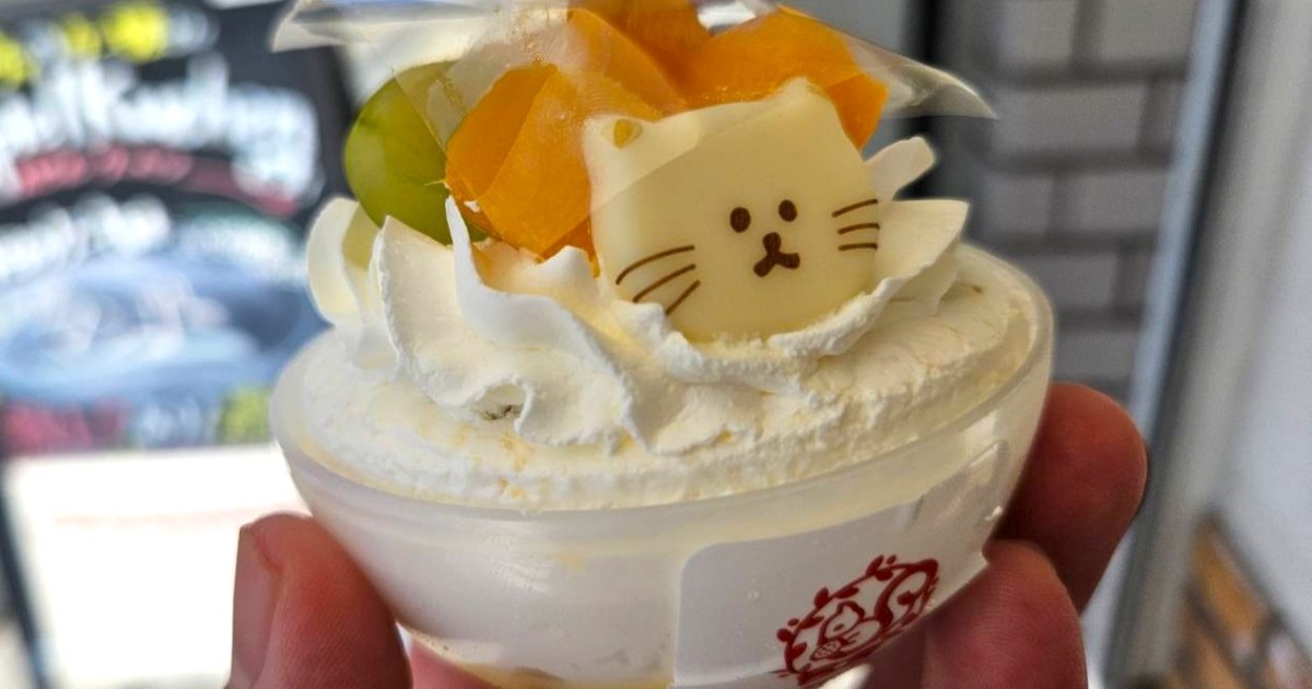 大阪の生野区で見つけた『ガチャガチャ』をやってみたら…美味すぎる「生のケーキ」が出てきて笑った
