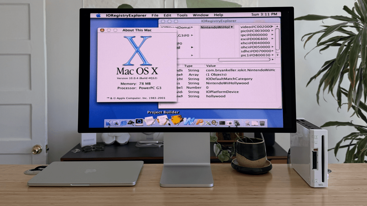 Mac OS XをWiiに移植してしまった猛者が登場