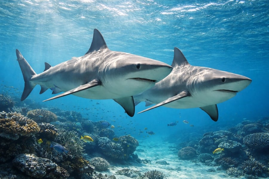 オオメジロザメは「メスの友達」を作ると判明、なぜ「メス」なのか？ (2/2)