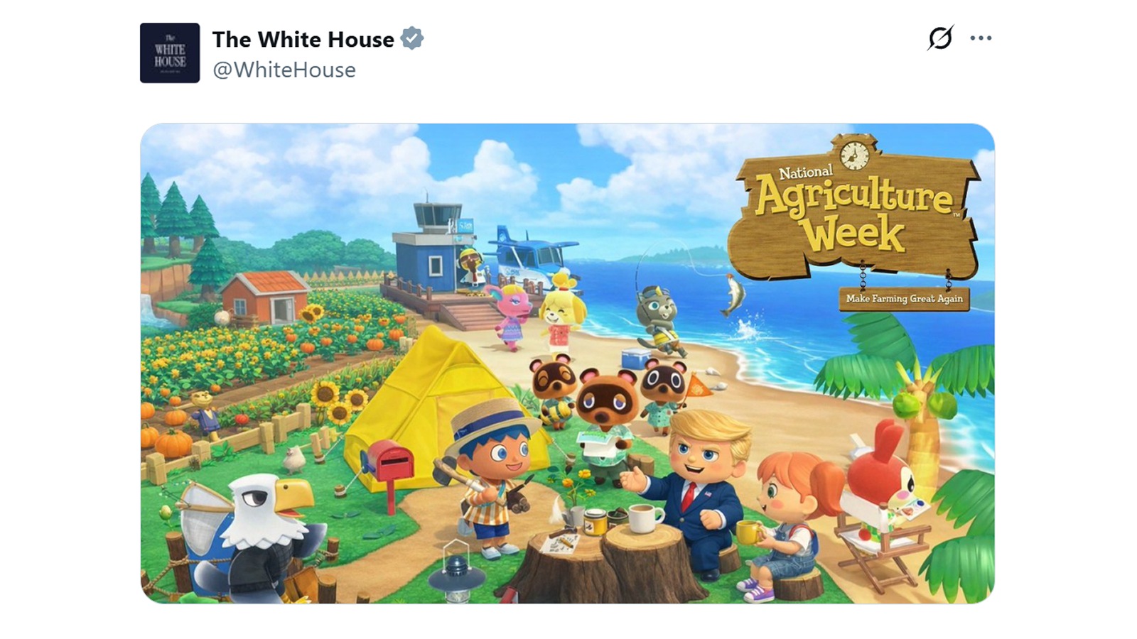 トランプ米政権、次は『どうぶつの森』の生成AIコンテンツで批判浴びる。任天堂著作物を繰り返し無断使用、『Wii Sports』に続いて