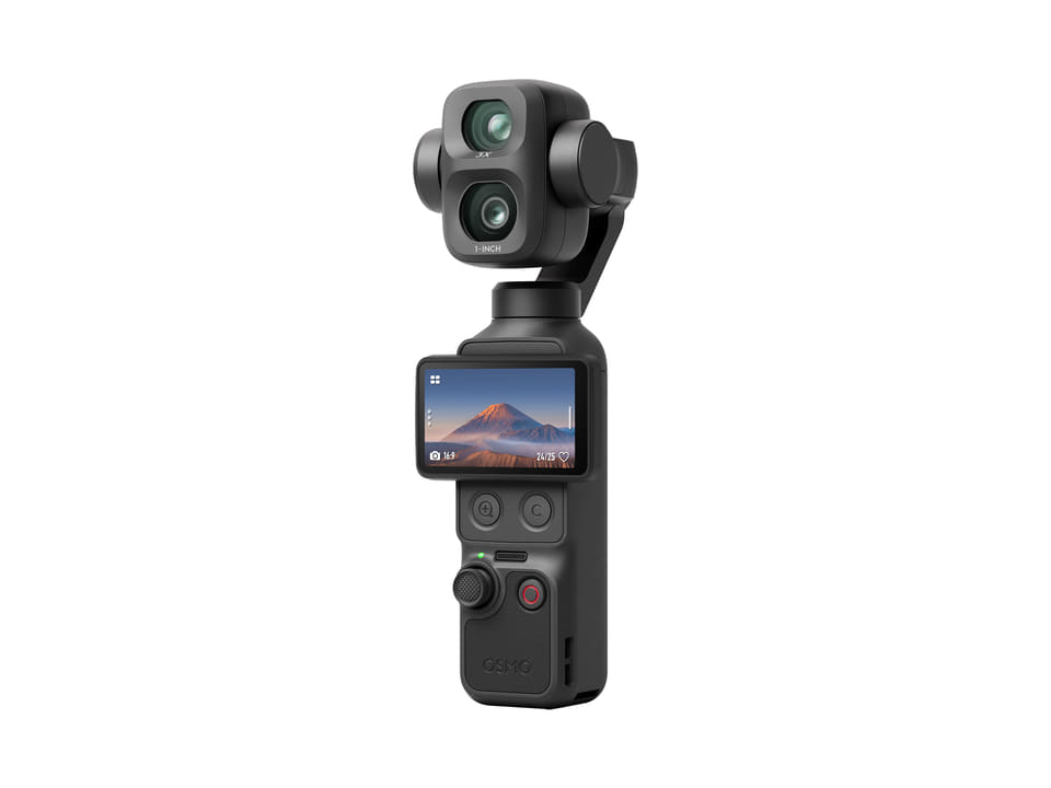 デュアルレンズのジンバルカメラ「Osmo Pocket 4P」が国内正式発表
