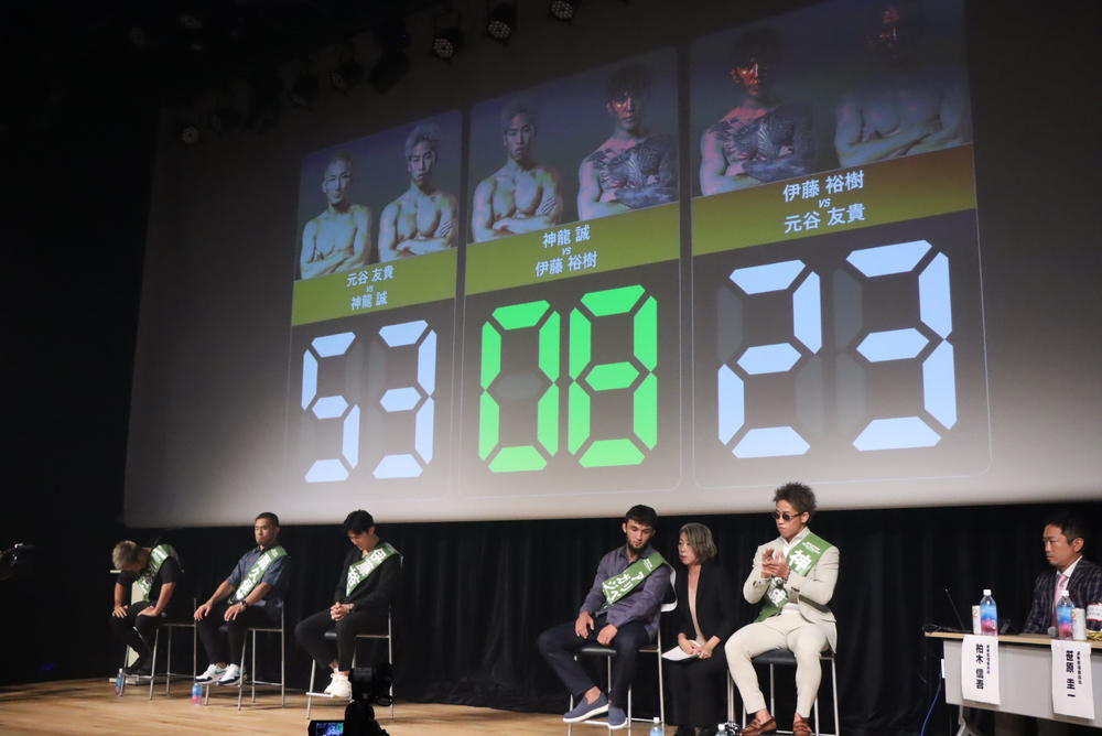 【RIZIN】フライ級GP総選挙、第1回投票の結果は扇久保博正vs.アリベク・ガジャマトフ、第2回投票の結果は元谷友貴vs.神龍誠の準決勝が決定！伊藤裕樹は無念のリザーバーへ...