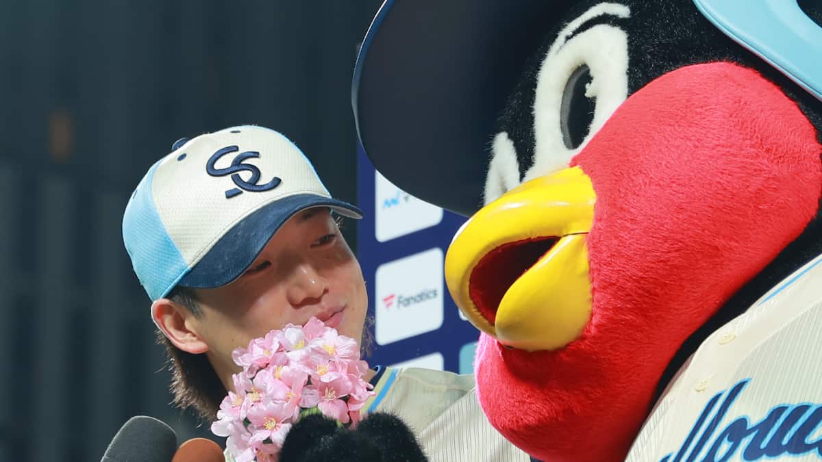 【ヒーロートーク】ヤクルト・長岡秀樹、サヨナラ打直前に上がった花火に「お祝いかなと」 丸山和郁の三盗は「おいおい、やめてくれ」