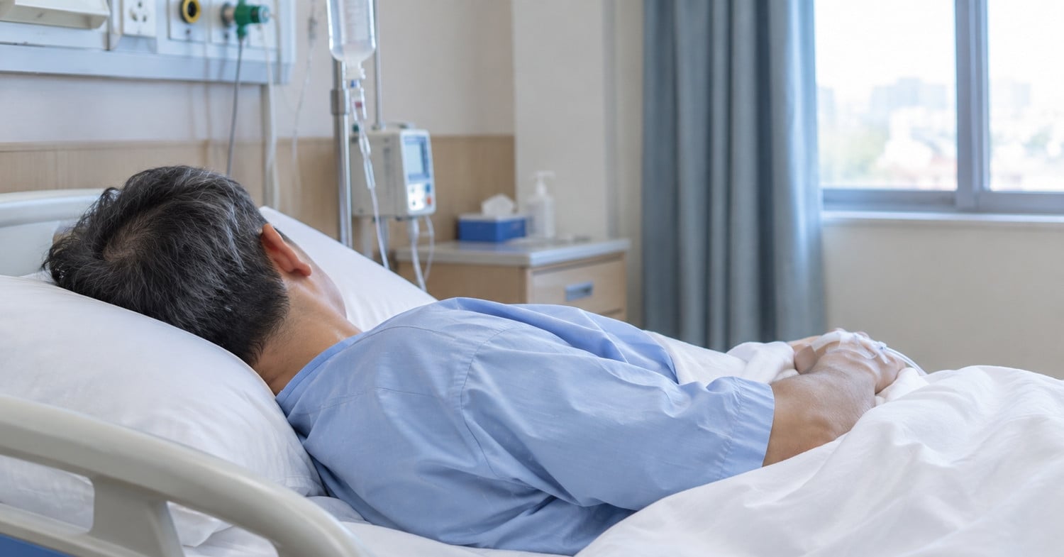 直腸がんを患う53歳の男性は、ある警告サインを無視したことを後悔している。