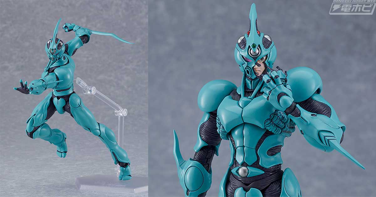 『強殖装甲ガイバー』ガイバーI アルティメットエディションが「figma」15周年記念アイテムとして再び登場！高周波ソードやユニット・Ｇ、コミックス5巻表紙イラストをイメージした深町晶フェイスなどが付属！