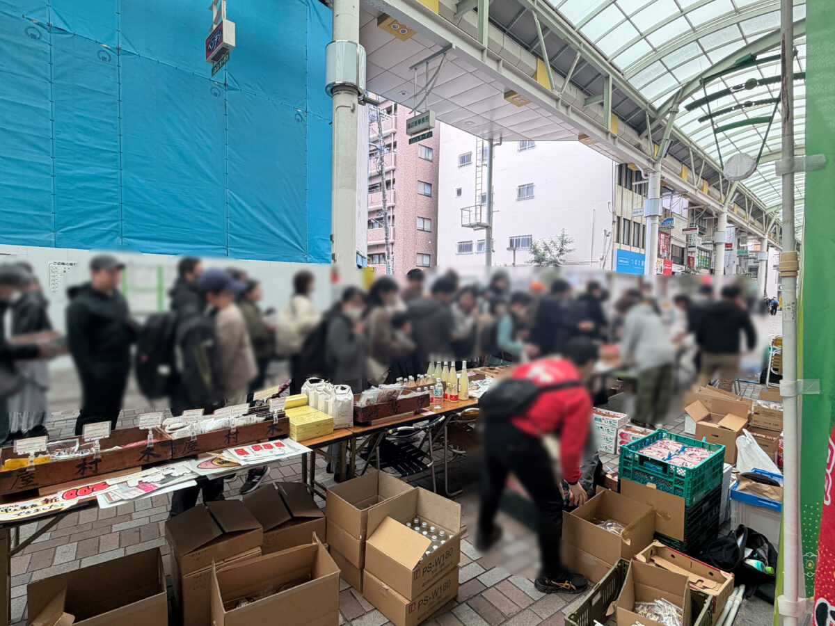 赤羽ララガーデンに人だかり！すごいぞ、いちごパワー！