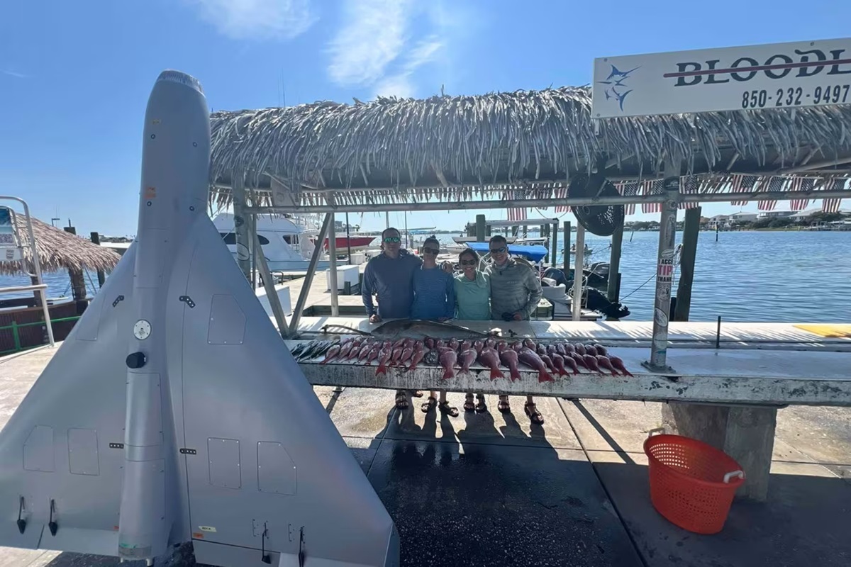 釣り船でまさかの獲物…フロリダ沖で米軍ドローンをキャッチ 「シャヘド」のコピー機か