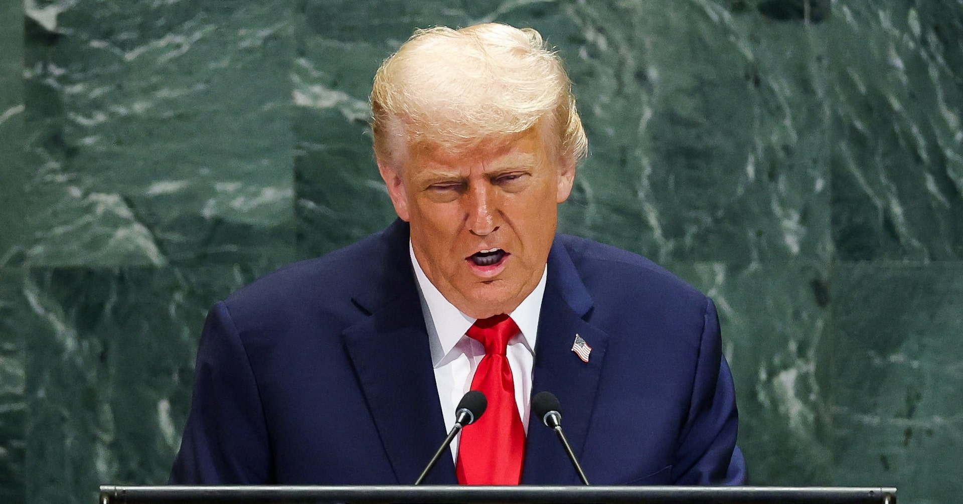トランプ氏、演説で国連批判 パレスチナ承認に反対 気候変動は「詐欺」
