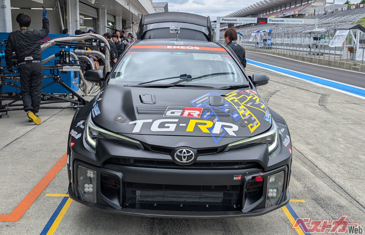 トヨタがまたまた世界初!! 富士24時間レースに"超電導"で挑む内燃機関と水素の未来