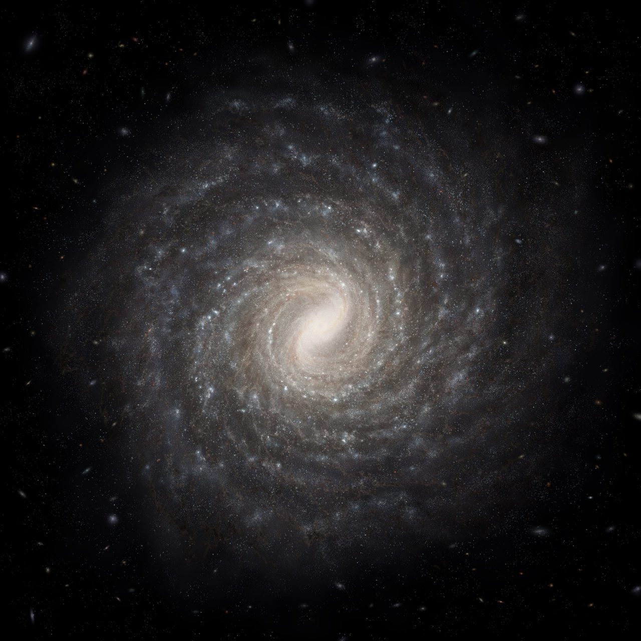 科学の力で描いた「天の川銀河」最新の想像図【今日の宇宙画像】
