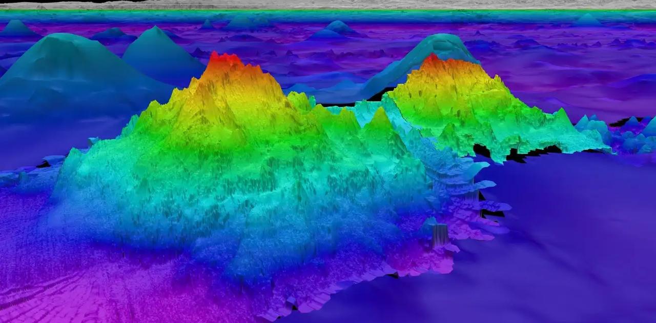 世界一高いビルの2倍の高さの海底山が見つかる