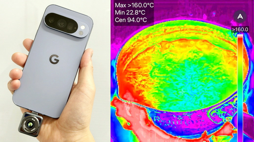 スマホに装着するだけで簡単に温度を測定できる外付け赤外線カメラモジュール「HIKMICRO Mini2Plus V2」を使ってみたよレビュー