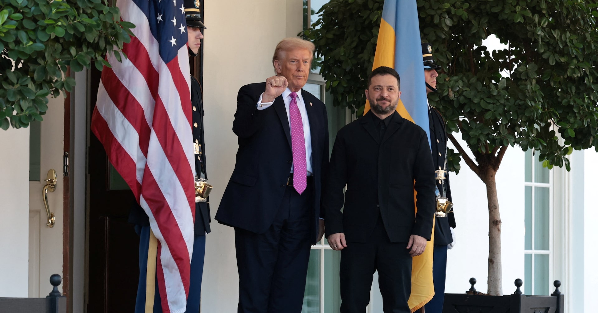 トランプ氏、ウクライナ大統領と会談 トマホーク供与に慎重姿勢