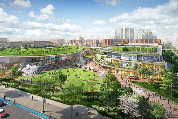 九州大学箱崎キャンパス跡地に日本最大級のスマートシティ