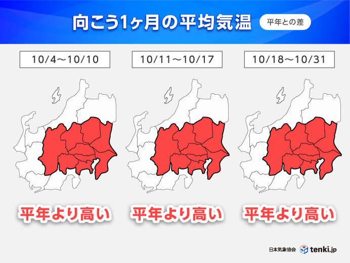関東 来週も30℃の真夏日予想 この先1か月も気温が高く季節の進みはゆっくり
