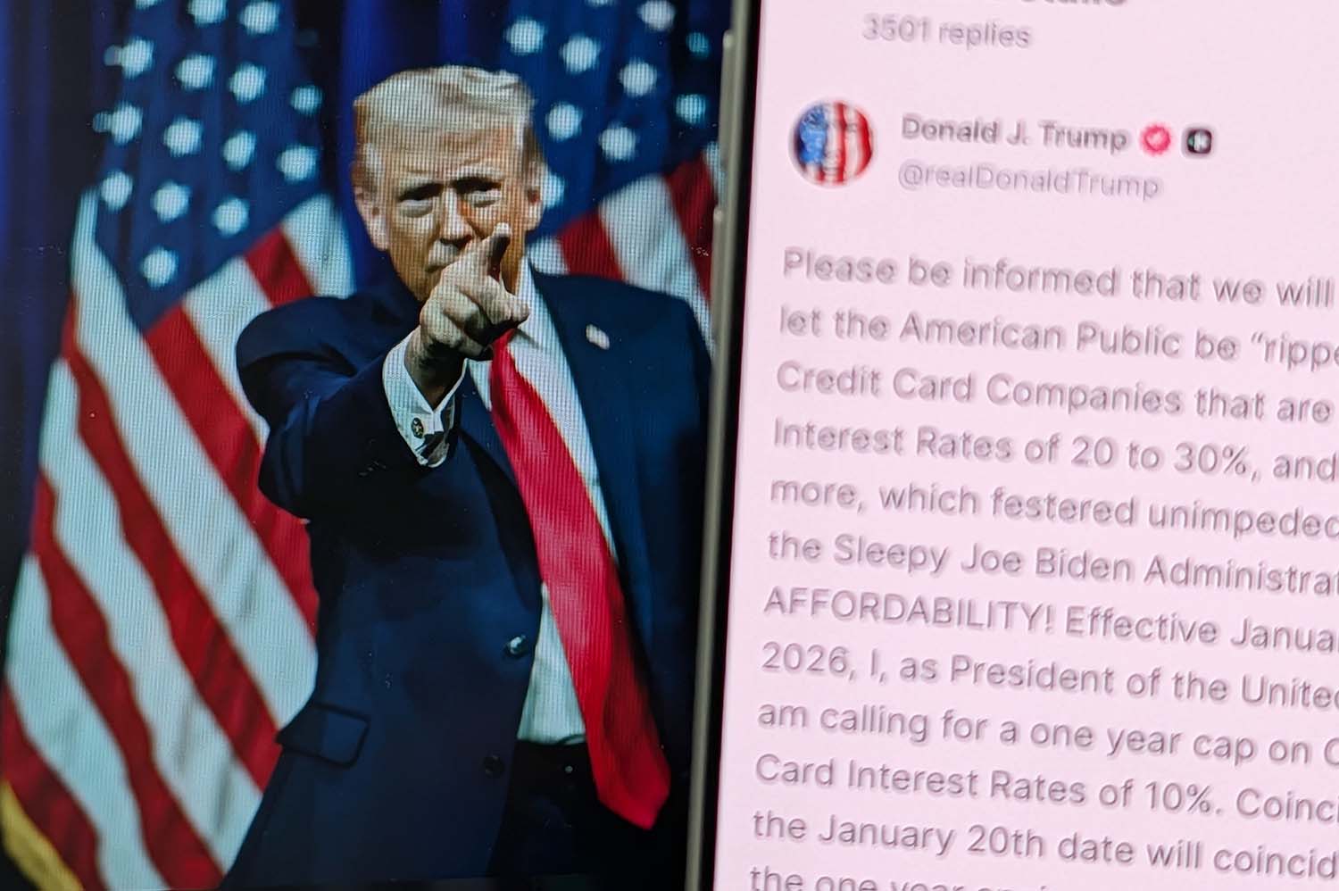 「クレカの上限金利を10%に」トランプ大統領の狙いと影響【鈴木淳也のPay Attention】