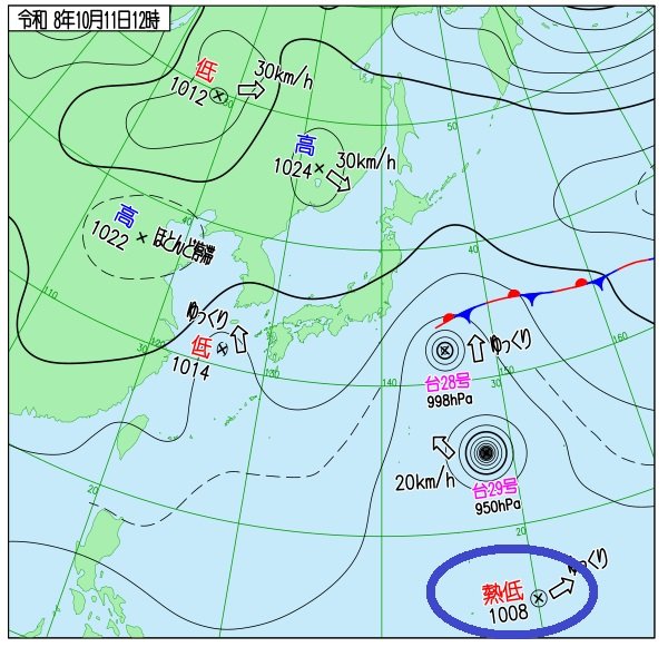 【台風のたまご】13年ぶり台風30号か 熱帯低気圧発生 日本への影響は? ※雨と風のシミュレーション