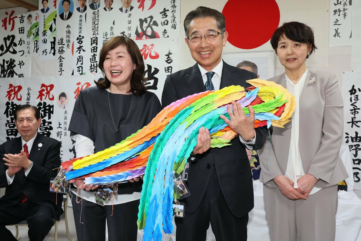 津幡町長に吉田氏が初当選 大差で、16年ぶり交代