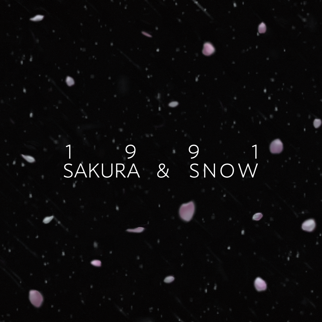 「1991 Sakura & Snow」エフェクト