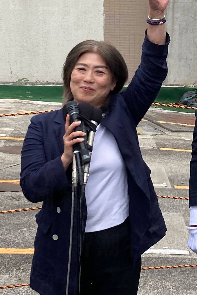 “田久保派”伊東市議候補の演説に市長ご登場も… 聴衆“わずか5人” 「不信任を阻止できる可能性はゼロに近い」