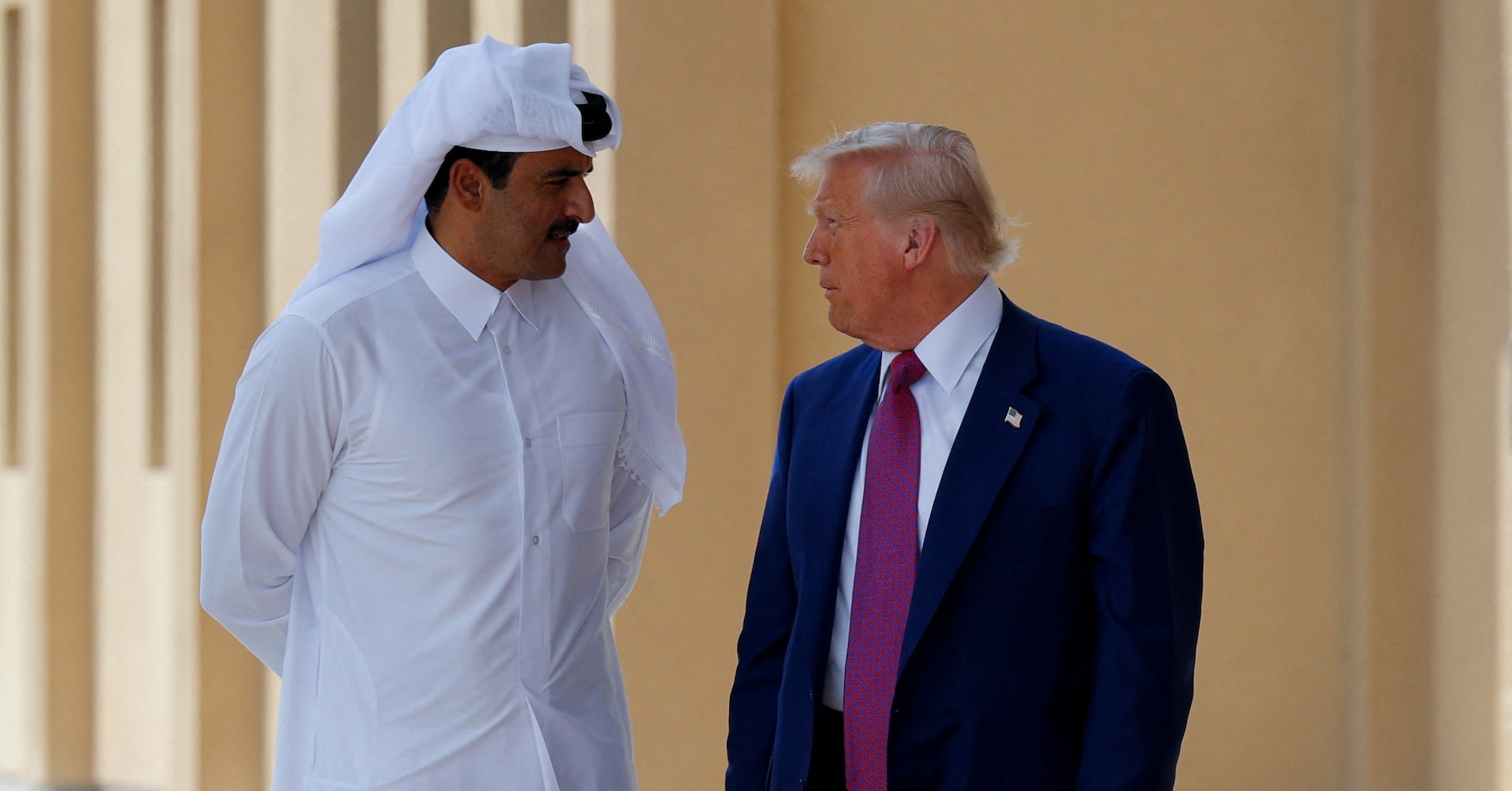 トランプ氏への航空機贈呈、カタールが懸念一蹴