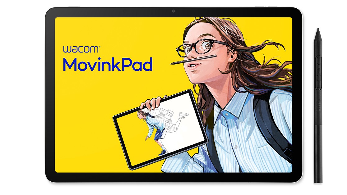 ワコムから描くことに特化したAndroidタブレット「MovinkPad 11」が7月31日発売
