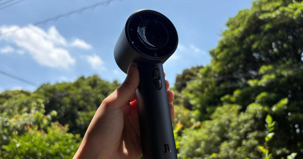 夏の外出時に必須。パワフルで頼りになるハンディファン