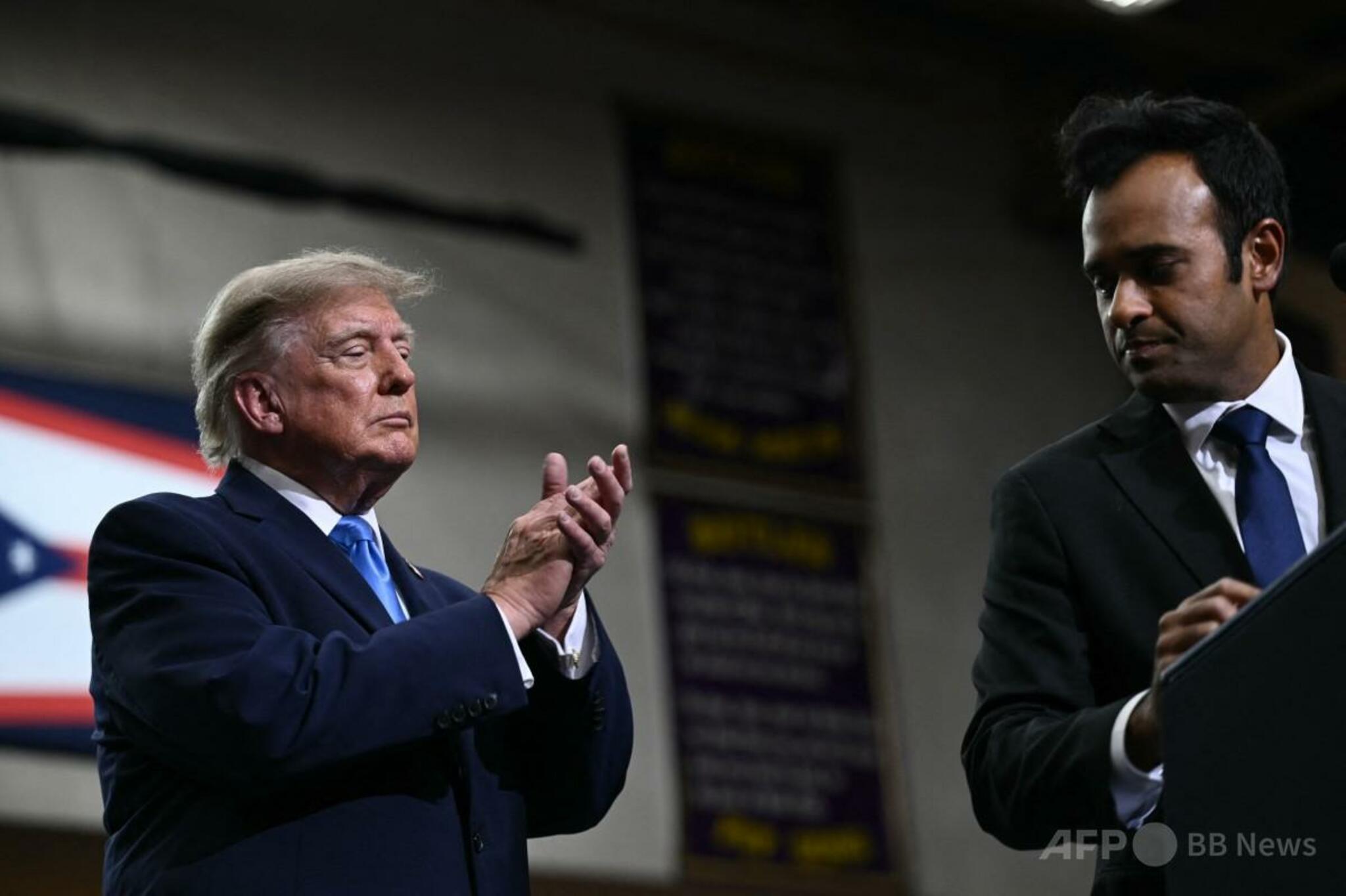 トランプ氏、民主党候補の実母起用した攻撃広告を擁護「とても良い」（ＡＦＰ＝時事）