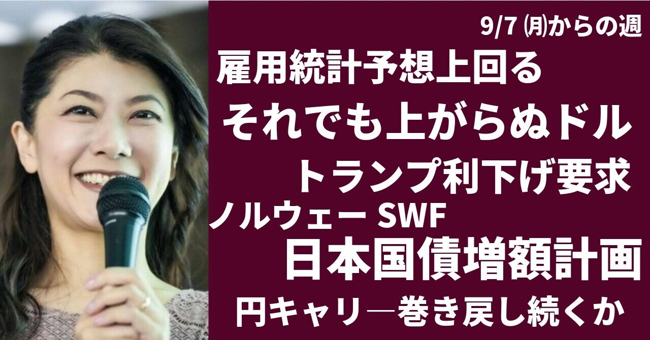ノルウェーSWFが米債削減、日本国債増額｜大橋ひろこ