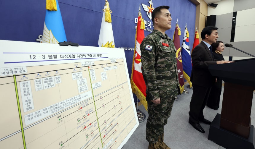 李在明政権で任命された海軍参謀総長・地上作戦司令官、相次いで職務排除…終わりなき「内乱清算」で動揺する韓国軍