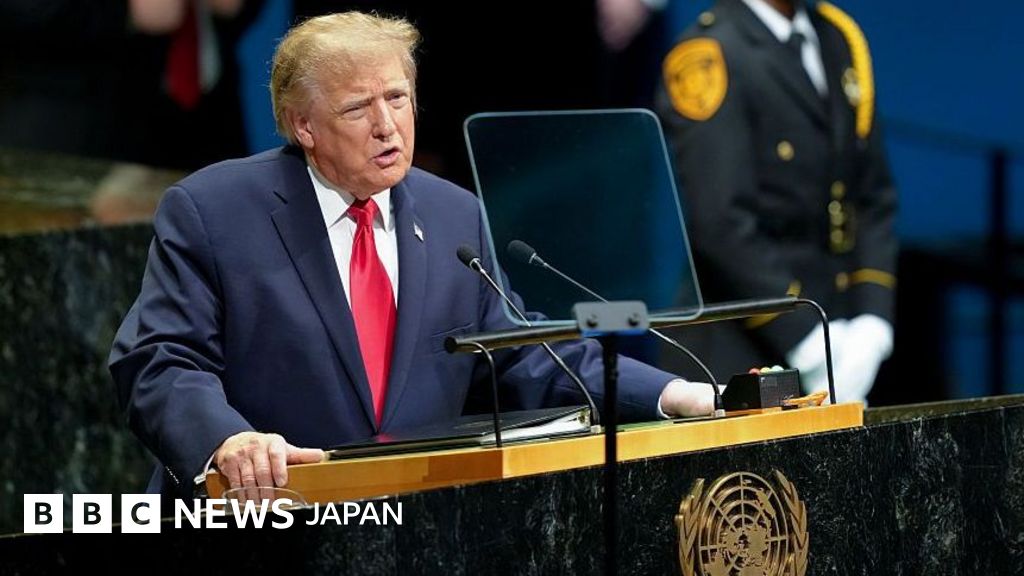 トランプ氏、国連演説でイランを「壊滅させる」と脅す