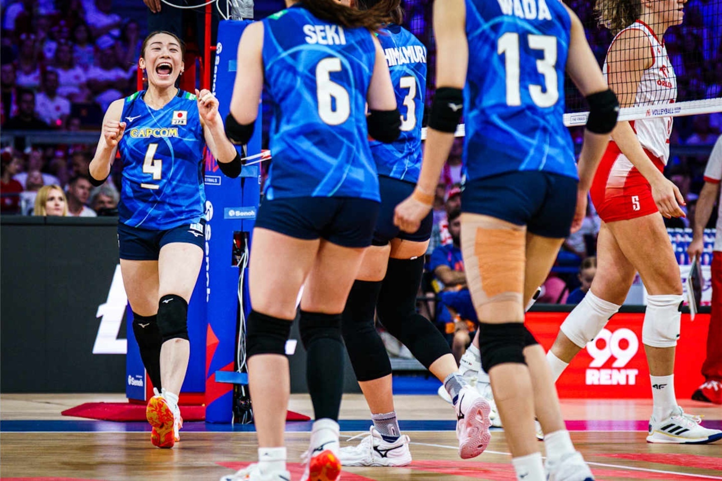 女子バレー日本、２大会連続メダルならず…前回銅ポーランドに1-3で力尽きる【ネーションズリーグ】（THE DIGEST）