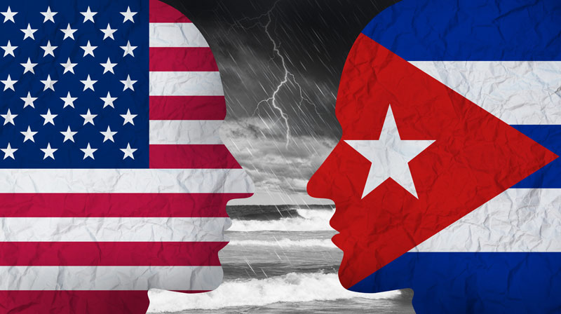 トランプ大統領に「次のターゲット」と名指しされたキューバ、牛車に対空砲を載せて防空訓練