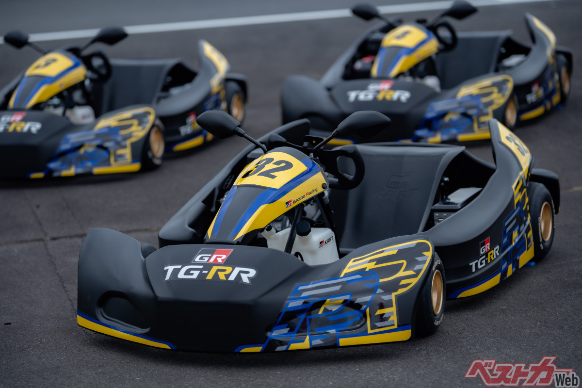 エンジンカートに革命!! GRが40万円以下のマシン投入!! 「GR KART」がモータースポーツの入口を根本から変える