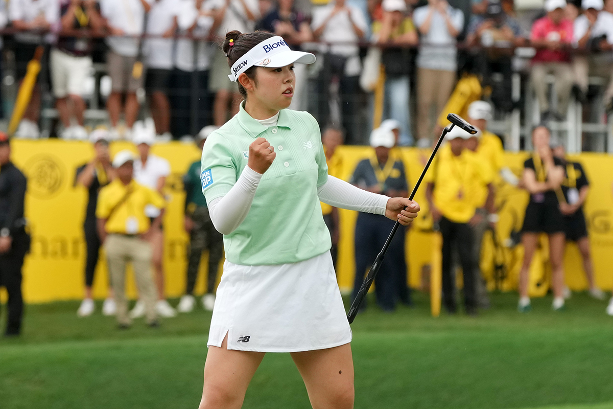 「すごくドキドキしていた」山下美夢有がマレーシアで大逆転2勝目／一問一答