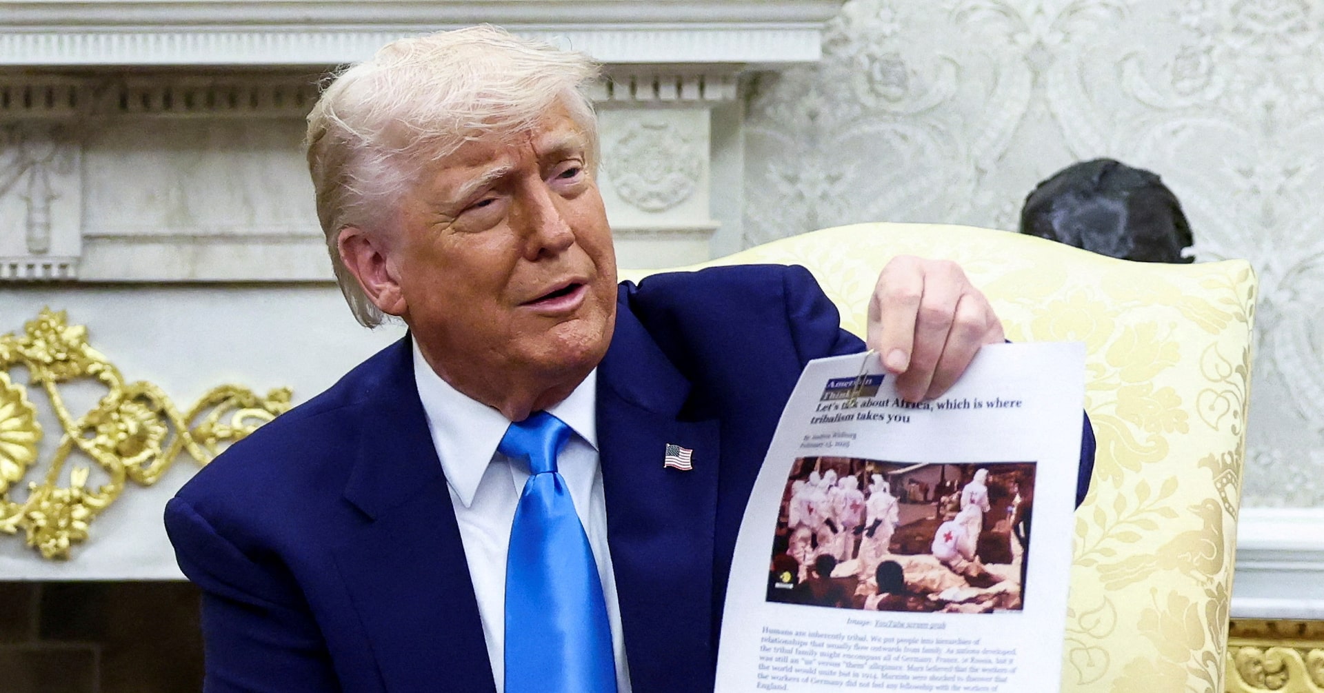 トランプ氏主張の「白人迫害」映像、コンゴで撮影の無関係動画と判明