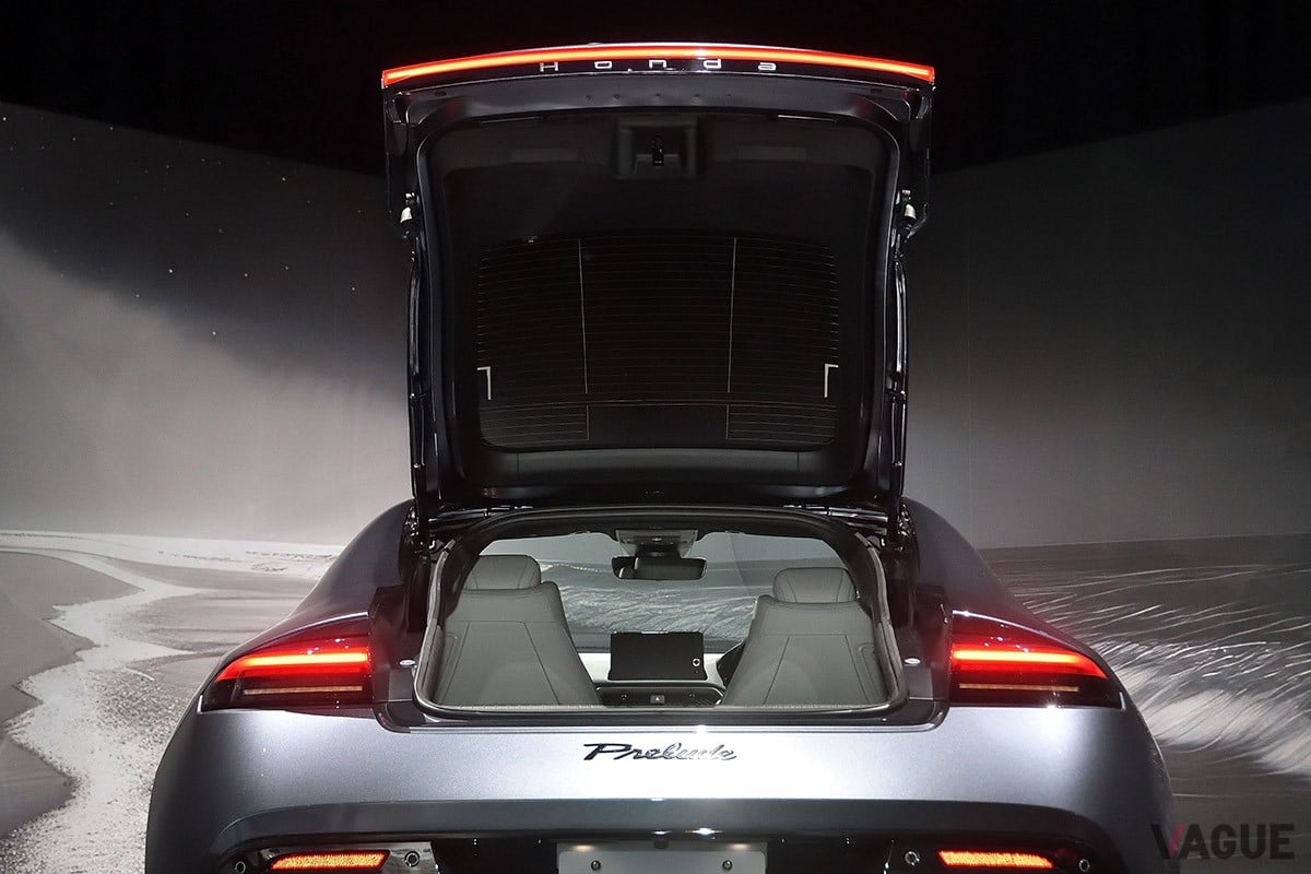 スポーツクーペだけど気になる“ラゲッジスペースの使い勝手” ホンダ新型「プレリュード」の荷室は使える？ スーツケースやゴルフバッグは積める？