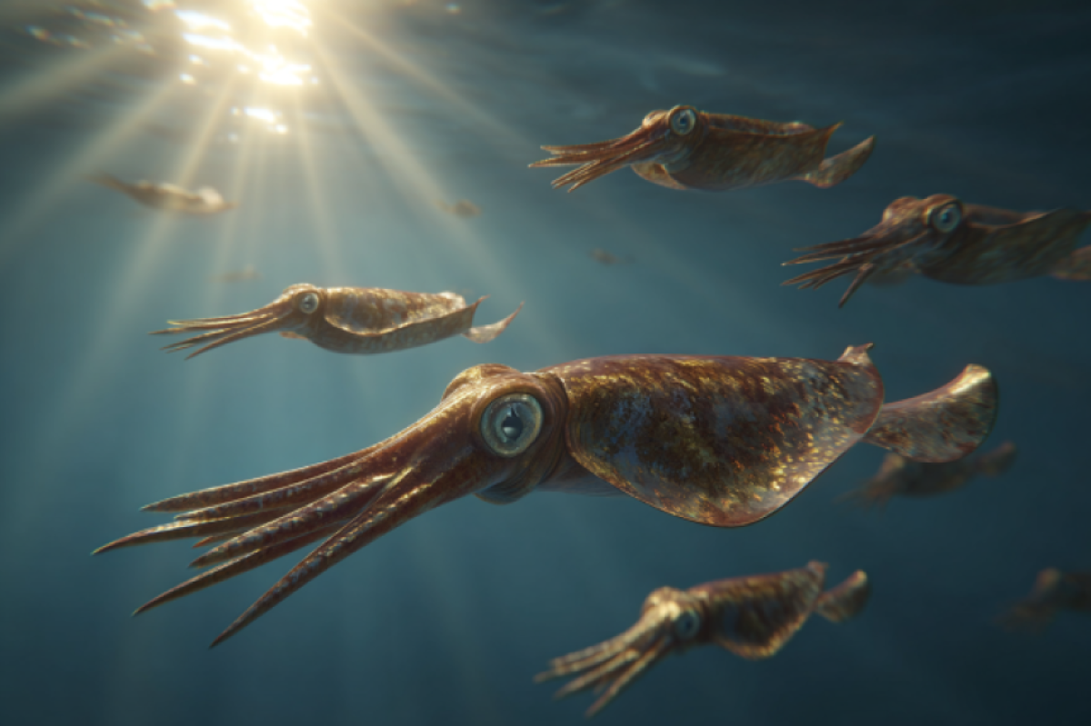 白亜紀後期の海はイカだらけ。恐竜時代、イカ類は大量に存在していた（北海道大学）