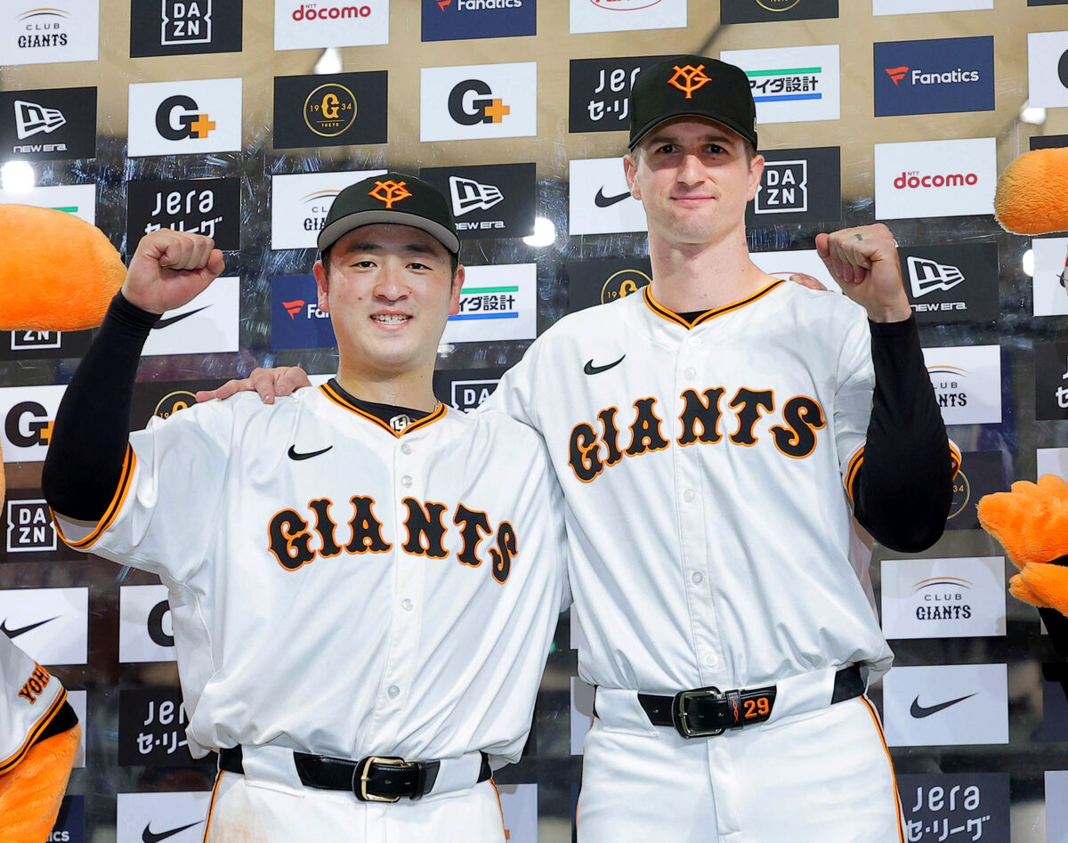 【巨人】グリフィンが扇の要・岸田行倫にお立ち台で感謝「チームの勝利、バッテリーの勝利だと思います」