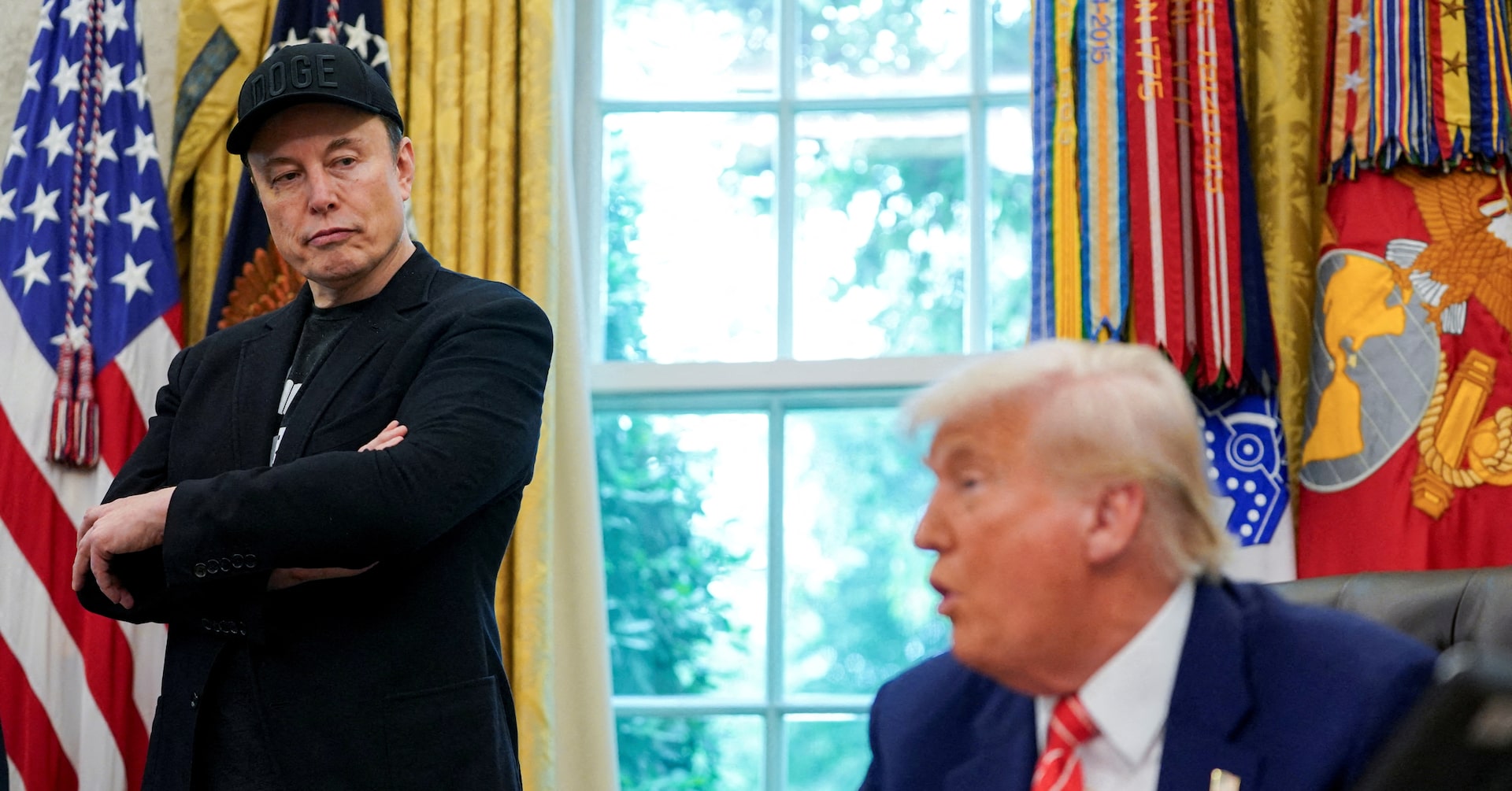 マスク氏との関係終わった、民主に献金なら「深刻な結果」＝トランプ氏