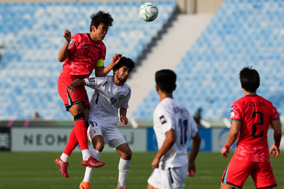 韓国撃破の強烈な一撃！ U-23ウズベキスタン代表FWのゴールが鮮やか！ ダイレクトで沈めた追加点