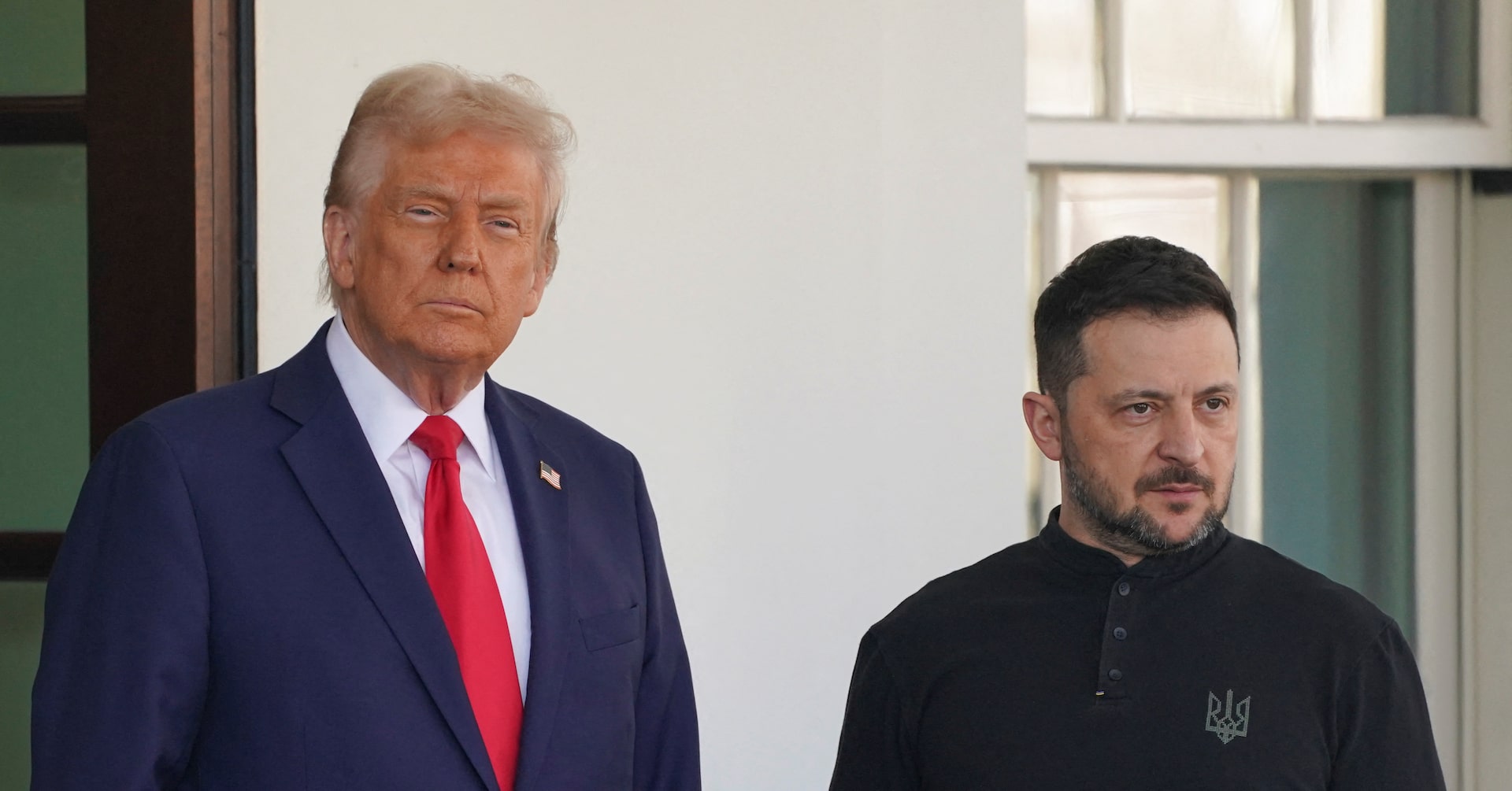 トランプ氏「紛争止めるため、追及はせず」、ゼレンスキー氏と会談控え